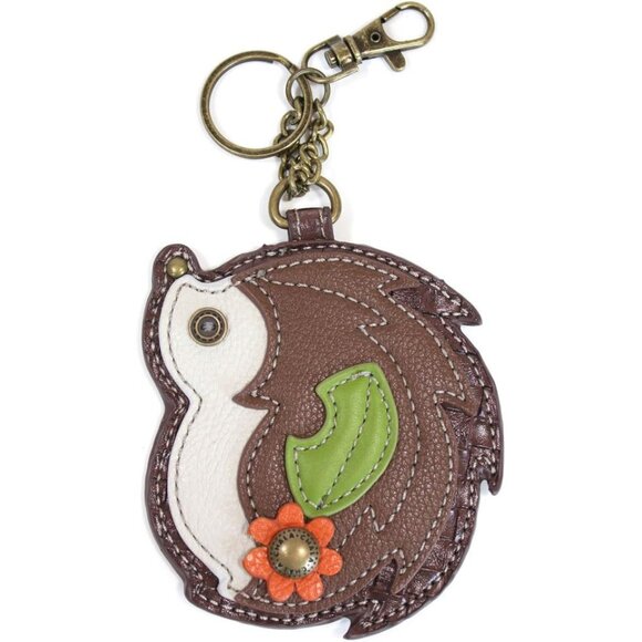 Chala Cotton Canvas Patch Crossbody Bag Purse - Hedgehog, Sand NWT - Picture 3 of 9